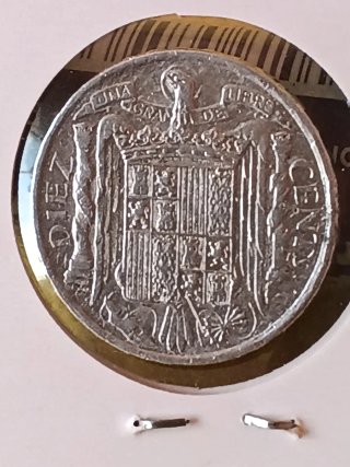 Moneda 10 Centimos España 1953