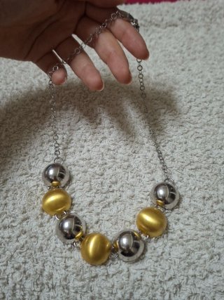 Collana vintage argento 925 massiccia