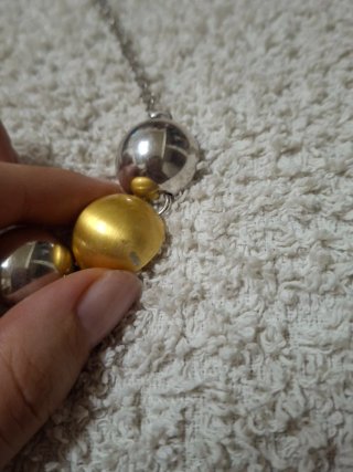 Collana vintage argento 925 massiccia