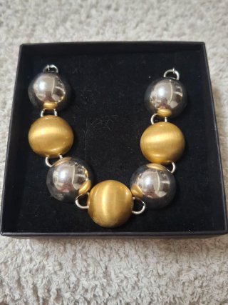 Collana vintage argento 925 massiccia
