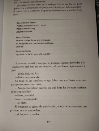 Cincuenta Sombras Más Oscuras - Novela Romántica