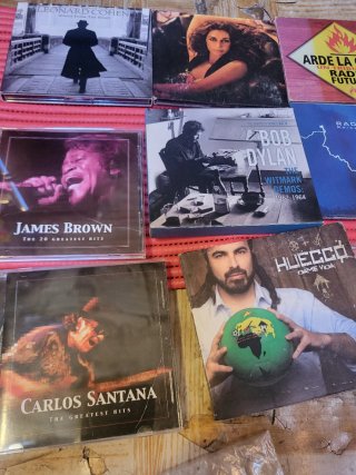 Lote 5 CDs Música Española: Estopa, Shakira, Revol