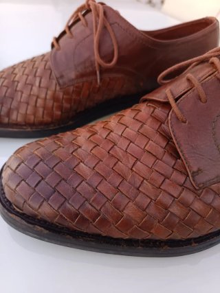Zapatos Derby Lord Kent Italianos, Piel- Talla 44