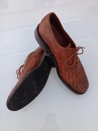 Zapatos Derby Lord Kent Italianos, Piel- Talla 44