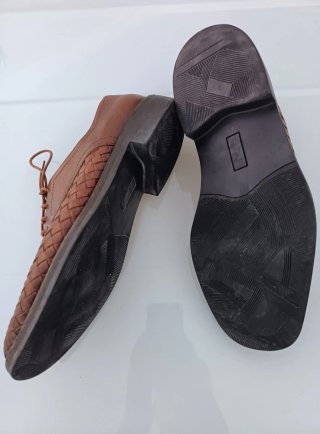 Zapatos Derby Lord Kent Italianos, Piel- Talla 44
