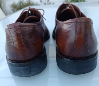 Zapatos Derby Lord Kent Italianos, Piel- Talla 44