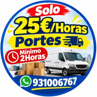 Mudanzas Barcelona, portes barato