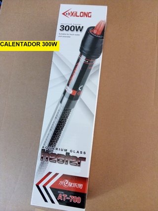 Calentador Acuario 300W x2 termostato pecera