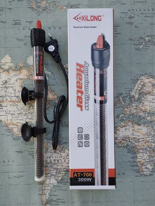 Calentador Acuario 300W x2 termostato pecera