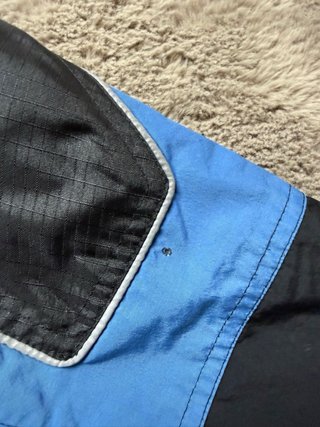 Chaqueta Fila Vintage Negra y Azul Hombre
