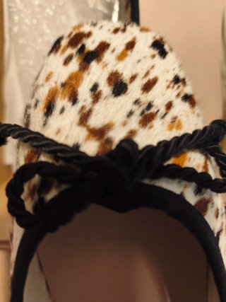 Manoletinas Lesac Negras Talla 3