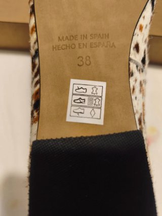 Manoletinas Lesac Negras Talla 3