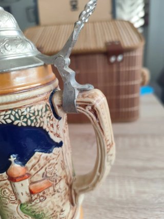 Jarra Cerveza Alemana Wick Werke Vintage
