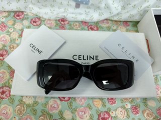 Occhiali da sole Celine neri e marroni