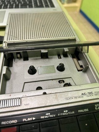 Registratore/Riproduttore di cassette Sanyo Vintage