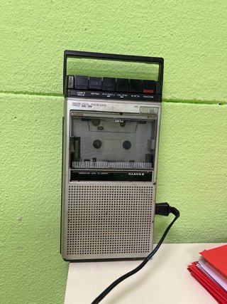 Registratore/Riproduttore di cassette Sanyo Vintage