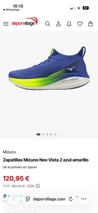 Mizuno Neo Vista 2 nuevas