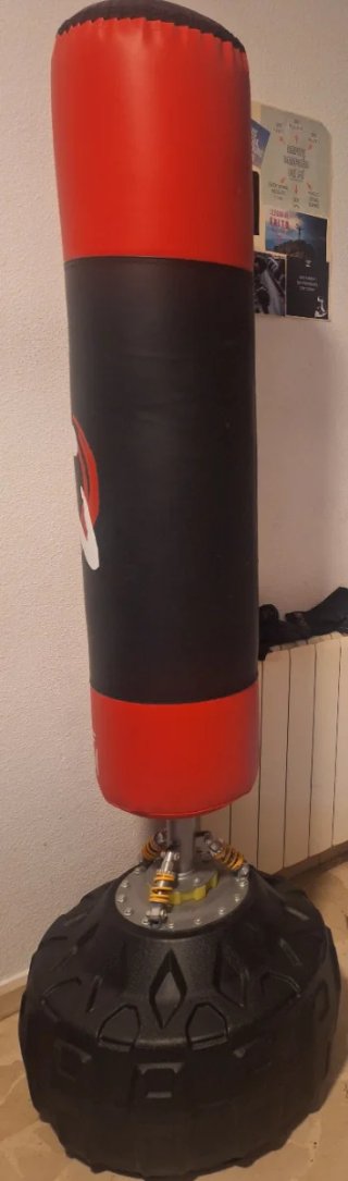 Saco de boxeo de pie