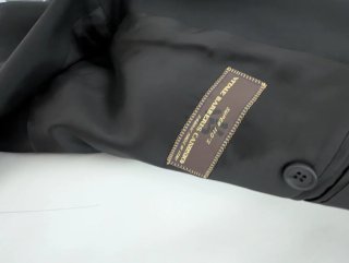 Levita de chaqué negra. Talla 58