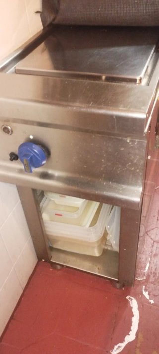 Plancha Fry-top Cromo Duro Repagas