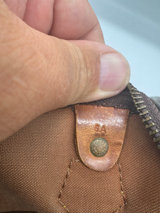 Louis Vuitton Speedy Borsa Marrone Vintage