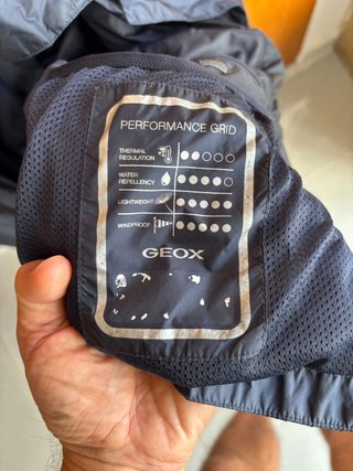 Chaqueta Geox Azul Ultra Ligera Entre Tiempo!