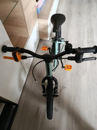 Bicicleta Infantil Btwin Aluminio Green Tropical