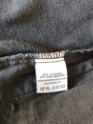 Gilet Jeans Nero Frange No Name