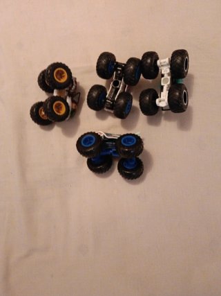 4 Coches Hot Wheels Monster Jam
