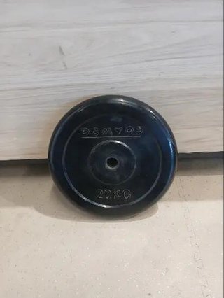 Disco bumper 20 kg de halterofilia, diámetro interior de 50