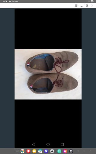 Zapatos El Ganso Marrón Talla 41