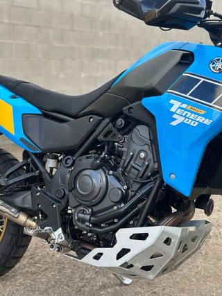 Yamaha T7 Rally Azul y Amarilla
