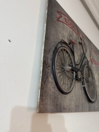 Cuadro bicicleta relieve Happiest Birthdays