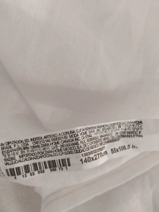 Cortinas 100% Lino Zara Home Blancas