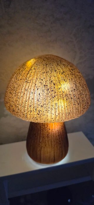 Lámpara Seta Cristal LED 24cm nueva