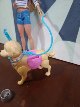 Barbie con cane e accessori