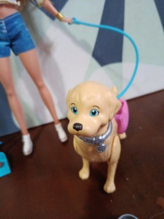 Barbie con cane e accessori