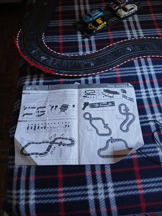 Scalextric Compact Fire Wheels 1:43