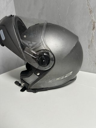 Casco Modular LS2 Negro con Visor Solar