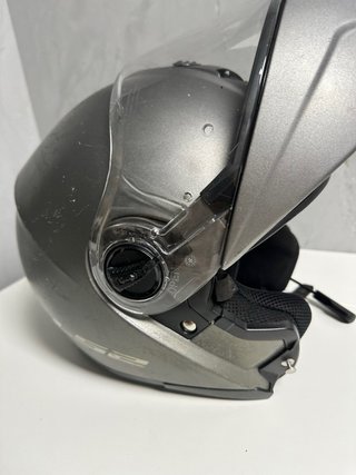 Casco Modular LS2 Negro con Visor Solar