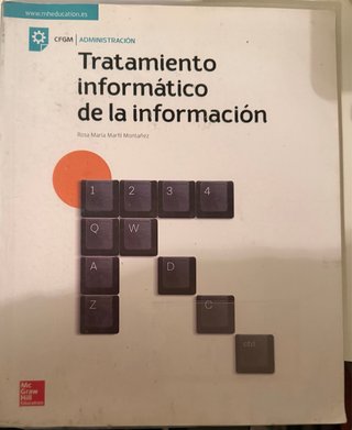 Tratamiento informatico de la información