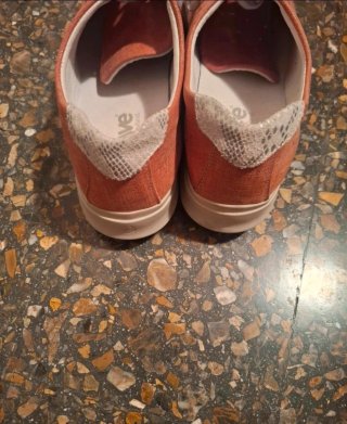 Zapatos Suave Naranja Mujer