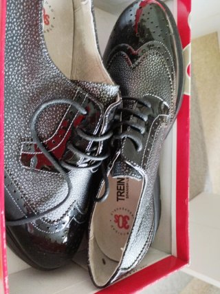 Zapatos TREIN Negros Mujer Nuevos