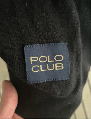 Polo Negro POLO CLUB Rebajado