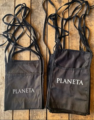 Borse porta bottiglie PLANETA e Sottobicchieri
