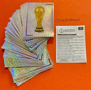 Korea 2002 Panini 50 scudetti N.1 - New!