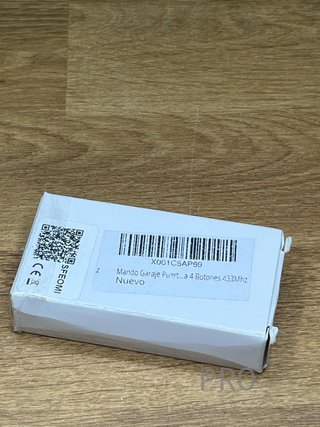 Mando Garaje Puerta Corredera 433Mhz