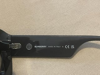 Occhiali da sole Burberry neri
