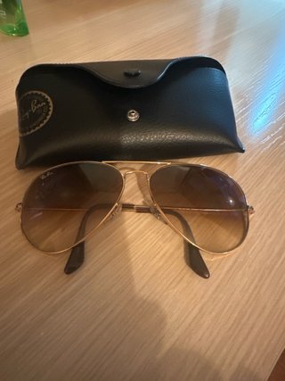 Gafas de sol Ray-Ban Aviator Marrón/Dorado