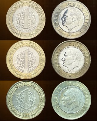 🇹🇷 Turquía 🇹🇷 Lote monedas